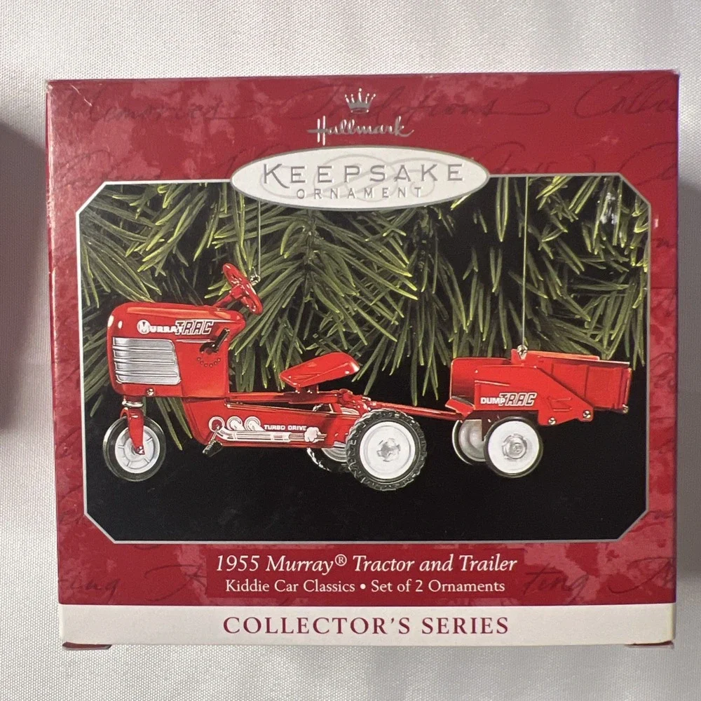 Hallmark Keepsake Kiddie Car Classics Ornament Lot 3 Murray VTG 98 99 2001 NIB